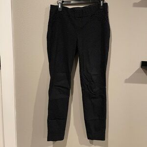 Kenar Black and White Polka Dot Pants Size 6